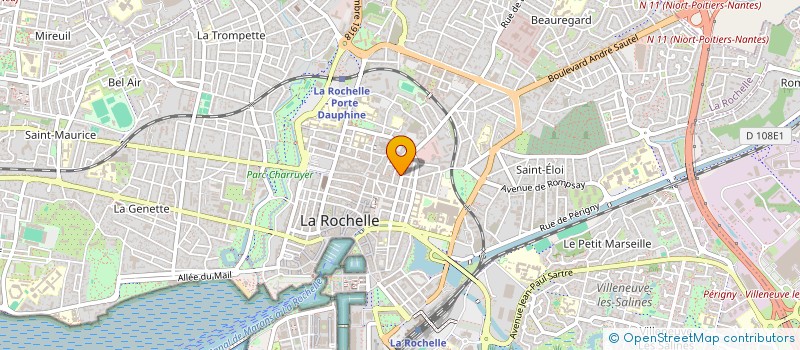 localisation de l'entreprise MONSIEUR WENCESLAS CHEVALIER  LA ROCHELLE