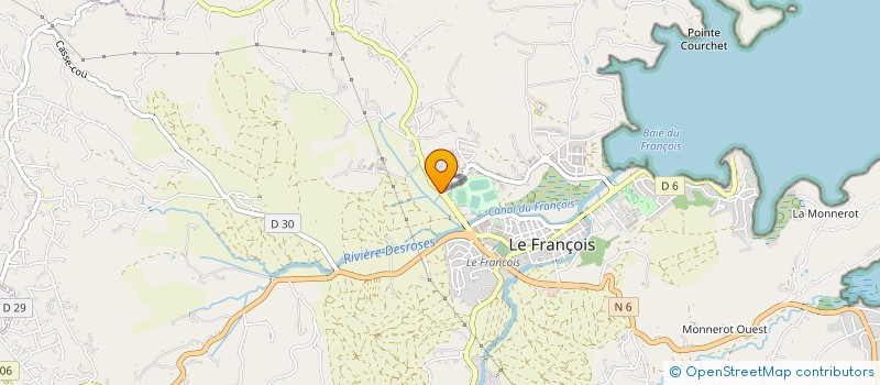 localisation de l'entreprise MONSIEUR WENCESLAS DEFROI à LE FRANCOIS