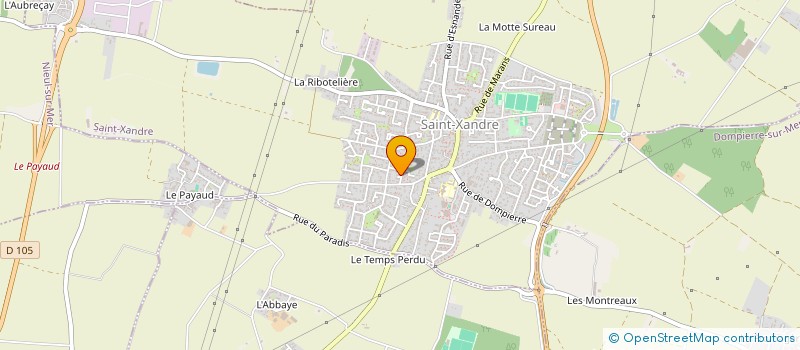 localisation de l'entreprise MONSIEUR WEND-KUNI NIKIEMA à SAINT-XANDRE
