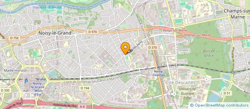 localisation de l'entreprise MONSIEUR WENDER ALVES MACHADO  NOISY-LE-GRAND