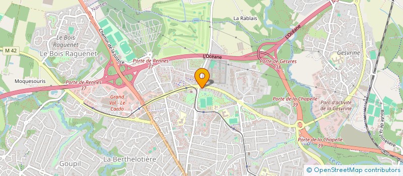 localisation de l'entreprise MONSIEUR WENDINGOUDI SAWADOGO à NANTES
