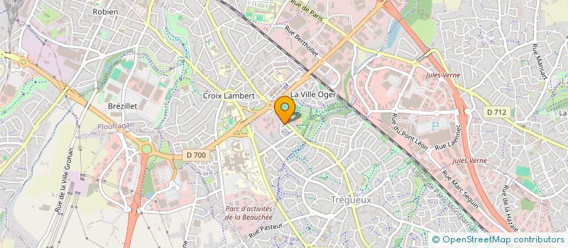 localisation de l'entreprise MONSIEUR WENDKOUNI BANDE à SAINT-BRIEUC