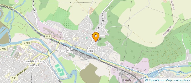 localisation de l'entreprise MONSIEUR WENDY BUCHET  VARANGEVILLE