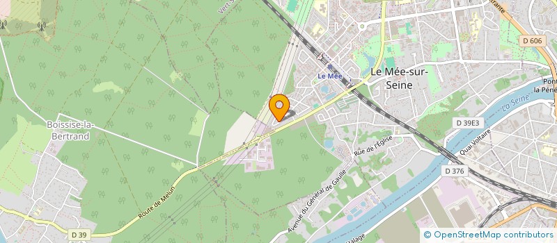 localisation de l'entreprise MONSIEUR WENDY JEAN-LOUIS  LE MEE-SUR-SEINE