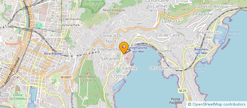 localisation de l'entreprise MONSIEUR WENDY JENKINSON à VILLEFRANCHE-SUR-MER