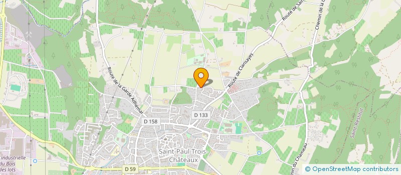 localisation de l'entreprise MONSIEUR WENDY NOST  SAINT-PAUL-TROIS-CHATEAUX