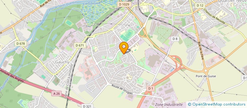 localisation de l'entreprise MONSIEUR WENDY SAINT CYR à GAUCHY