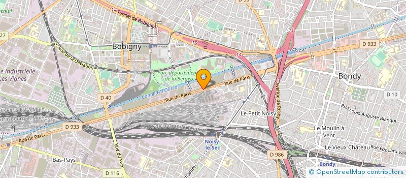 localisation de l'entreprise MONSIEUR WENETO AVERESCU ROSTAS à BOBIGNY