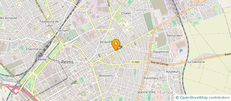localisation de l'entreprise MONSIEUR WENGA LIKOFO  REIMS