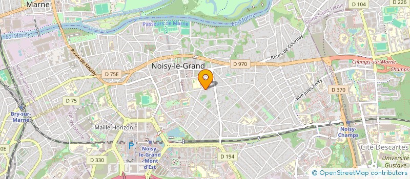 localisation de l'entreprise MONSIEUR WENHAO ZHU  NOISY-LE-GRAND