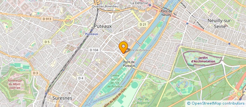 localisation de l'entreprise MONSIEUR WENHUI LIANG  PUTEAUX