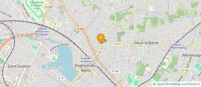 localisation de l'entreprise MONSIEUR WENJIAN DING  MONTMORENCY