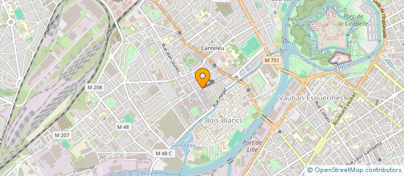 localisation de l'entreprise MONSIEUR WERNER DEVOLDERE à LILLE