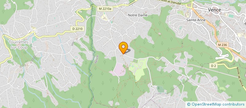 localisation de l'entreprise MONSIEUR WERNER HERTSENS à VENCE