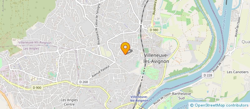 localisation de l'entreprise MONSIEUR WERNER HILGERS à VILLENEUVE-LES-AVIGNON