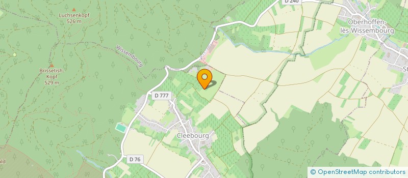 localisation de l'entreprise MONSIEUR WERNER JULG  WISSEMBOURG