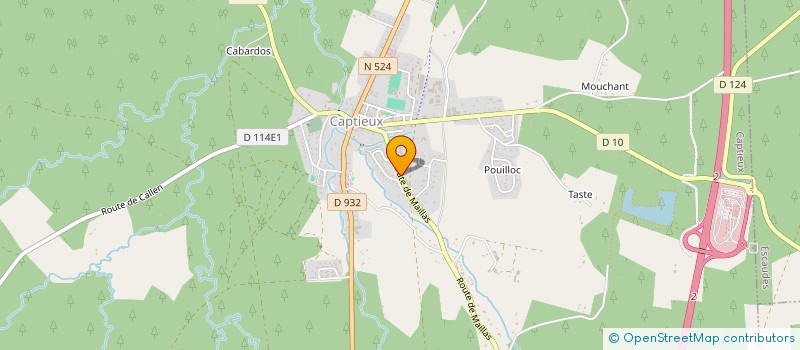 localisation de l'entreprise MONSIEUR WERNER KONSCHELLE  CAPTIEUX