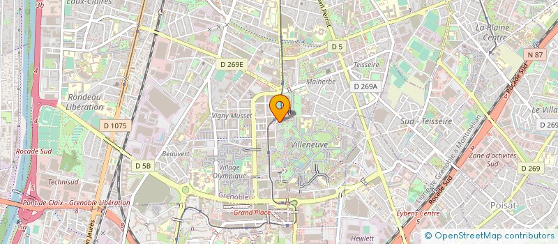 localisation de l'entreprise MONSIEUR WERNER SCHOTSCH  GRENOBLE