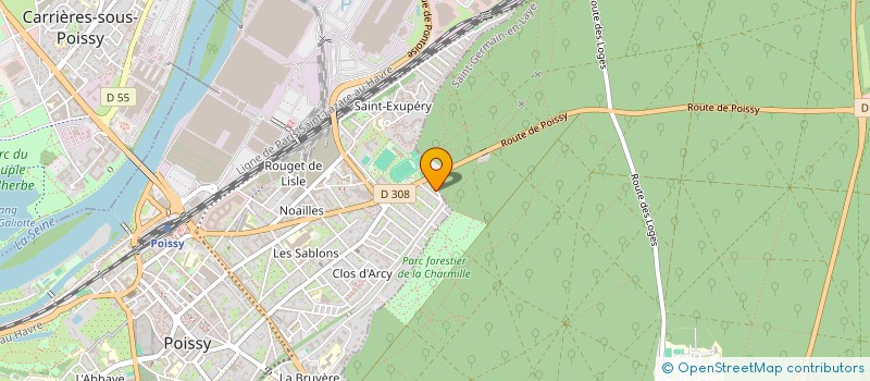 localisation de l'entreprise MONSIEUR WERNER STRECKER  POISSY