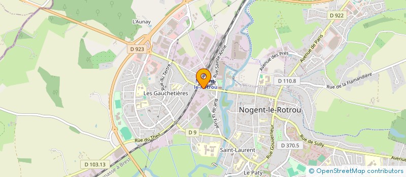 localisation de l'entreprise MONSIEUR WESLAY MAURY à NOGENT-LE-ROTROU