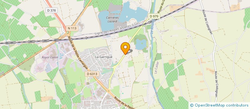 localisation de l'entreprise MONSIEUR WESLAY RABUFFETTI à AIMARGUES