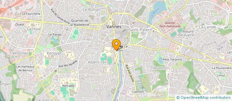 localisation de l'entreprise MONSIEUR WESLE BOGER à VANNES