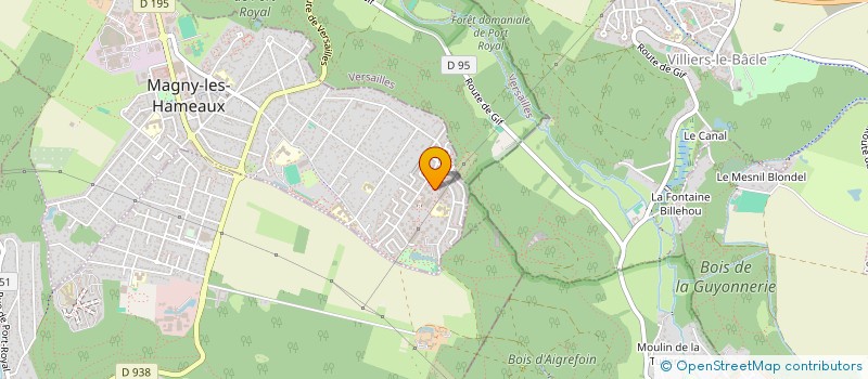 localisation de l'entreprise MONSIEUR WESLEY ALABI  MAGNY-LES-HAMEAUX