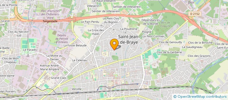 localisation de l'entreprise MONSIEUR WESLEY AUDIN à SAINT-JEAN-DE-BRAYE