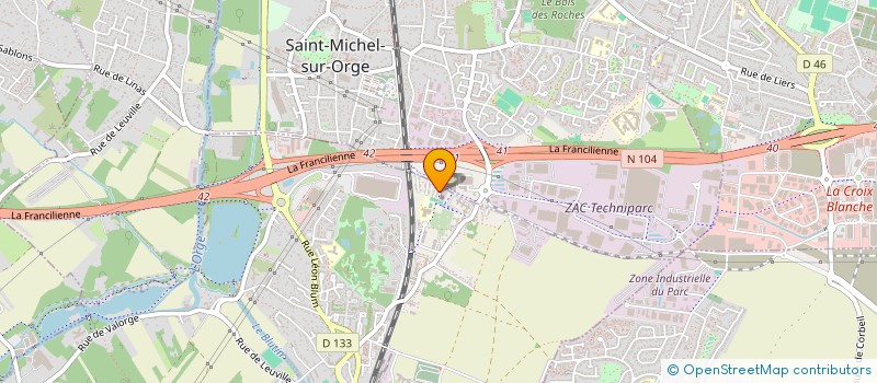 localisation de l'entreprise MONSIEUR WESLEY BENONY à BRETIGNY-SUR-ORGE
