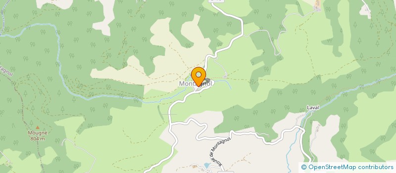 localisation de l'entreprise MONSIEUR WESLEY BERRIN  MONTAGNOL