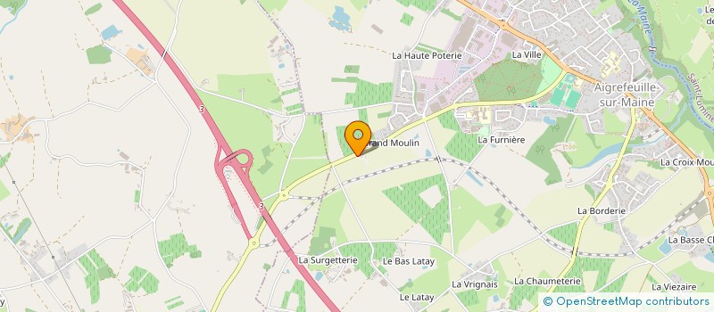 localisation de l'entreprise MONSIEUR WESLEY BOZARD  AIGREFEUILLE-SUR-MAINE