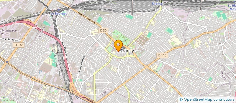 localisation de l'entreprise MONSIEUR WESLEY CASTELNEAU  DRANCY