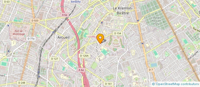 localisation de l'entreprise MONSIEUR WESLEY CHIRON  LE KREMLIN-BICETRE