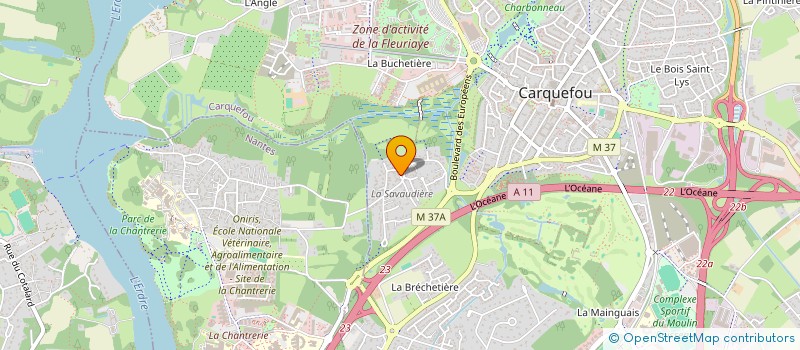 localisation de l'entreprise MONSIEUR WESLEY DEVIN  CARQUEFOU