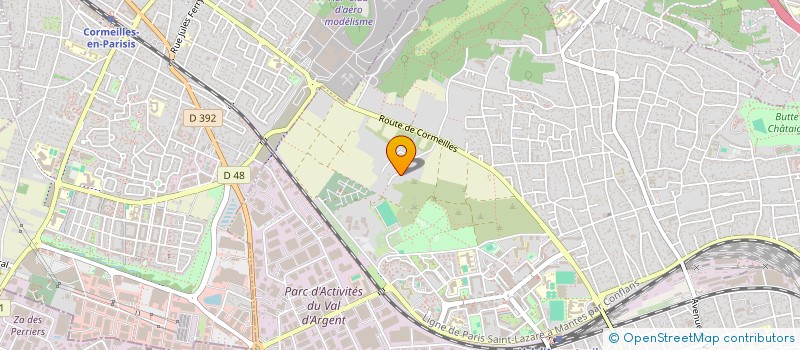 localisation de l'entreprise MONSIEUR WESLEY FALCK  ARGENTEUIL