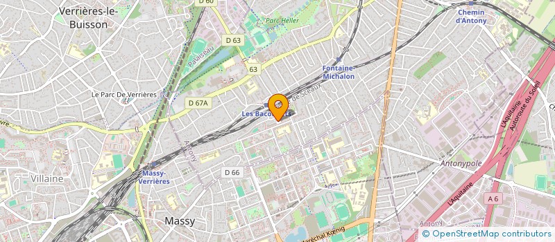 localisation de l'entreprise MONSIEUR WESLEY FRANCIQUE à ANTONY