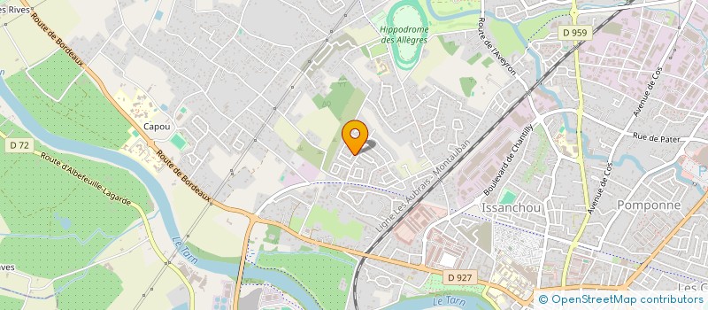 localisation de l'entreprise MONSIEUR WESLEY GABARRE  MONTAUBAN