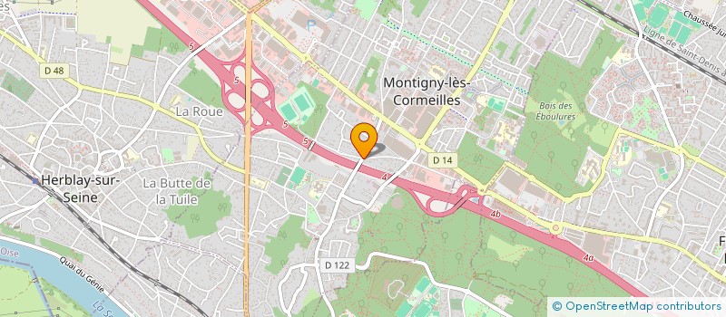 localisation de l'entreprise MONSIEUR WESLEY GRATEAU à MONTIGNY-LES-CORMEILLES