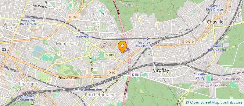 localisation de l'entreprise MONSIEUR WESLEY HUYGHUES-CADROUCE à VERSAILLES