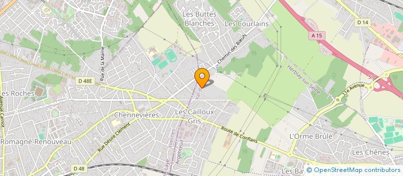localisation de l'entreprise MONSIEUR WESLEY LEFEVRE à HERBLAY-SUR-SEINE