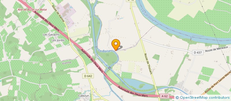 localisation de l'entreprise MONSIEUR WESLEY LIGARDES  THOUARS-SUR-GARONNE