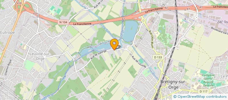 localisation de l'entreprise MONSIEUR WESLEY MAOLET  BRETIGNY-SUR-ORGE