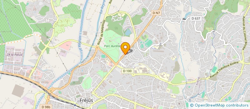 localisation de l'entreprise MONSIEUR WESLEY REVEST à FREJUS