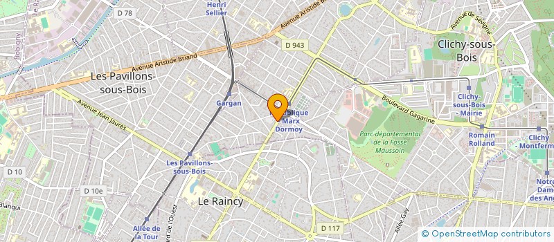 localisation de l'entreprise MONSIEUR WESLEY REYAL  LIVRY-GARGAN