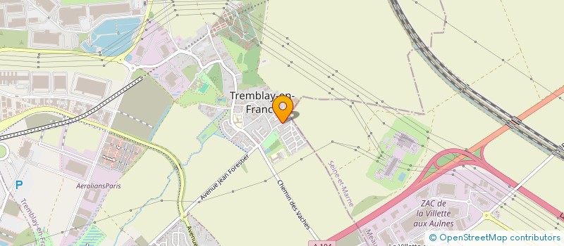 localisation de l'entreprise MONSIEUR WESLEY ROMAIN à TREMBLAY-EN-FRANCE