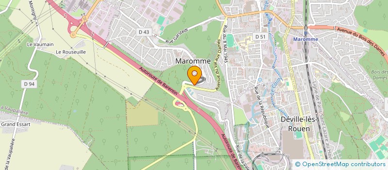 localisation de l'entreprise MONSIEUR WESLEY SANDOVAL VELASCO  MAROMME