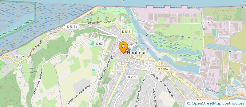 localisation de l'entreprise MONSIEUR WESLEY SANSON à HONFLEUR