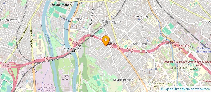 localisation de l'entreprise MONSIEUR WESLEY SEHIL  TOULOUSE