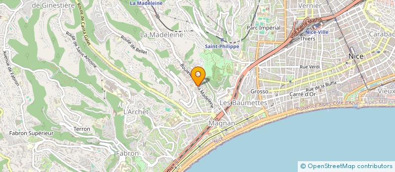 localisation de l'entreprise MONSIEUR WESLEY THIOLLENT à NICE