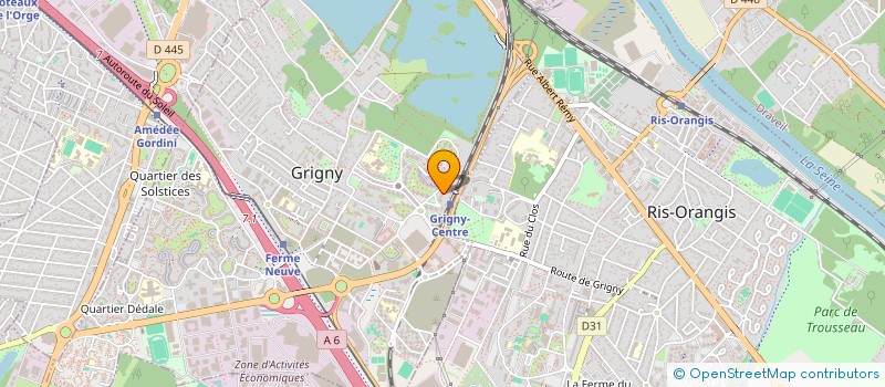 localisation de l'entreprise MONSIEUR WESNER MASSILLON à GRIGNY